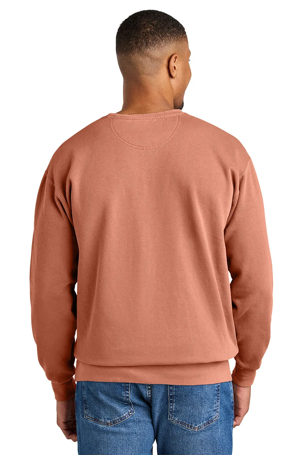 Comfort Colors Herren Pullover mit Rundhalsausschnitt - Terrakotta