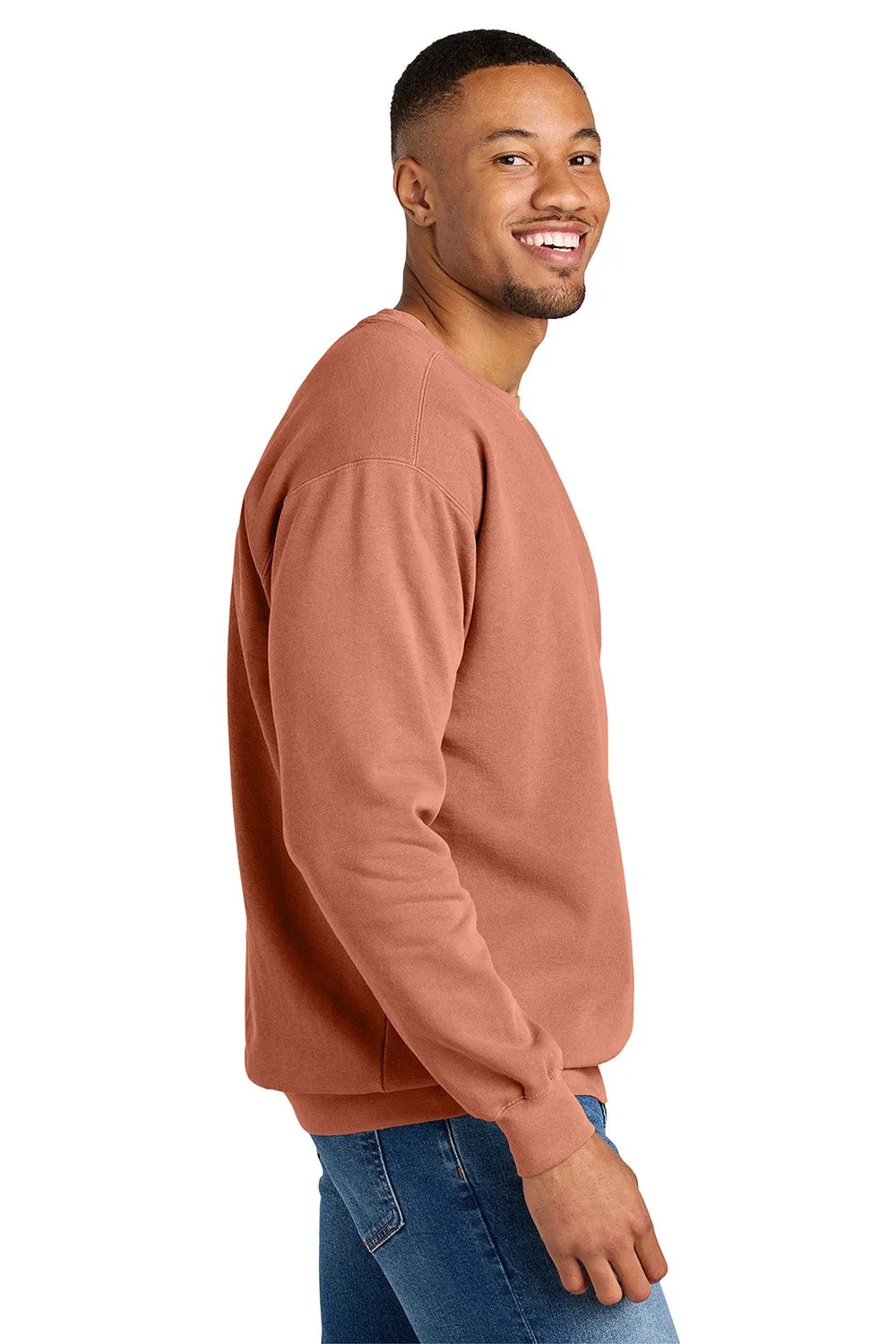 Comfort Colors Herren Pullover mit Rundhalsausschnitt - Terrakotta