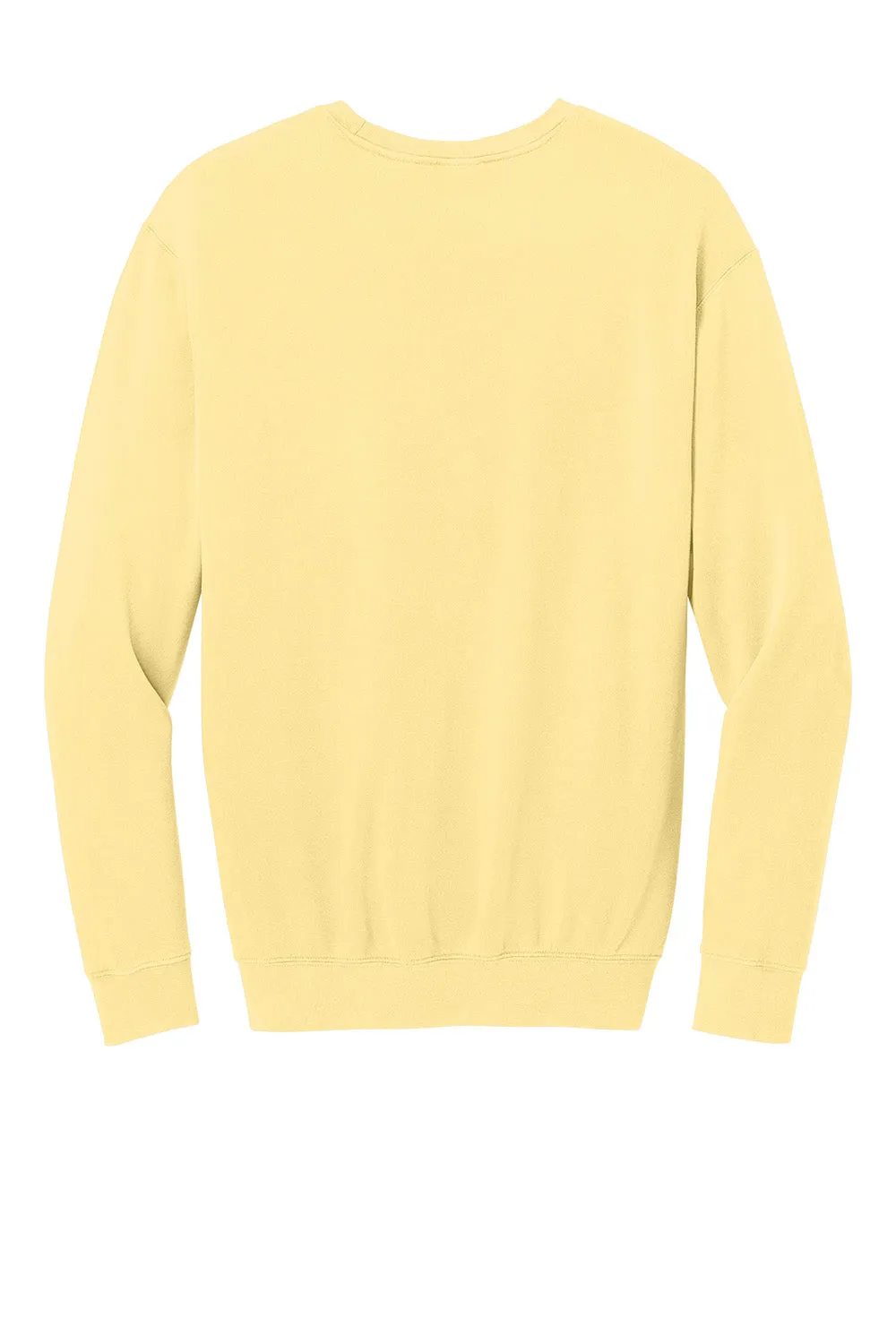 Comfort Colors Herren Fleece Pullover mit Einfärbung - Buttergelb