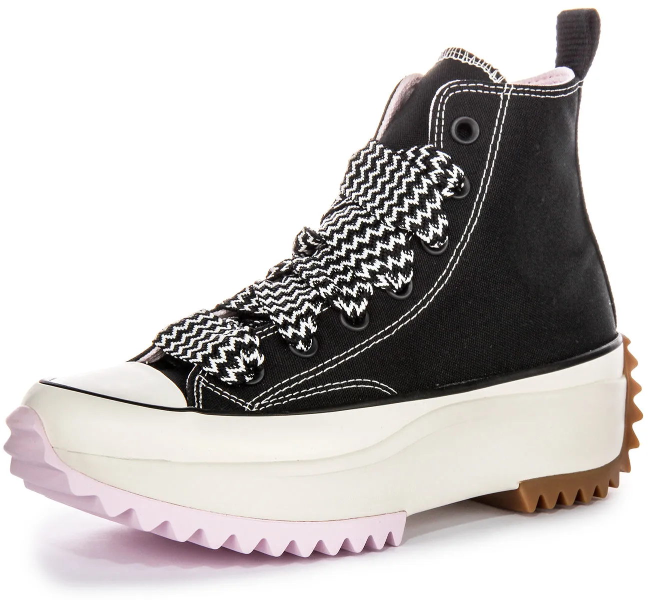 Converse Runstar Hike A10435C Schuhe in Schwarz-Rosa