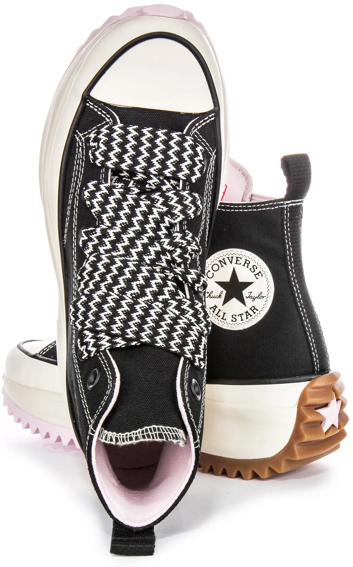 Converse Runstar Hike A10435C Schuhe in Schwarz-Rosa