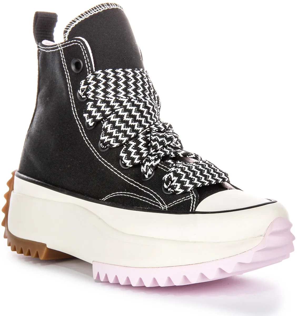 Converse Runstar Hike A10435C Schuhe in Schwarz-Rosa