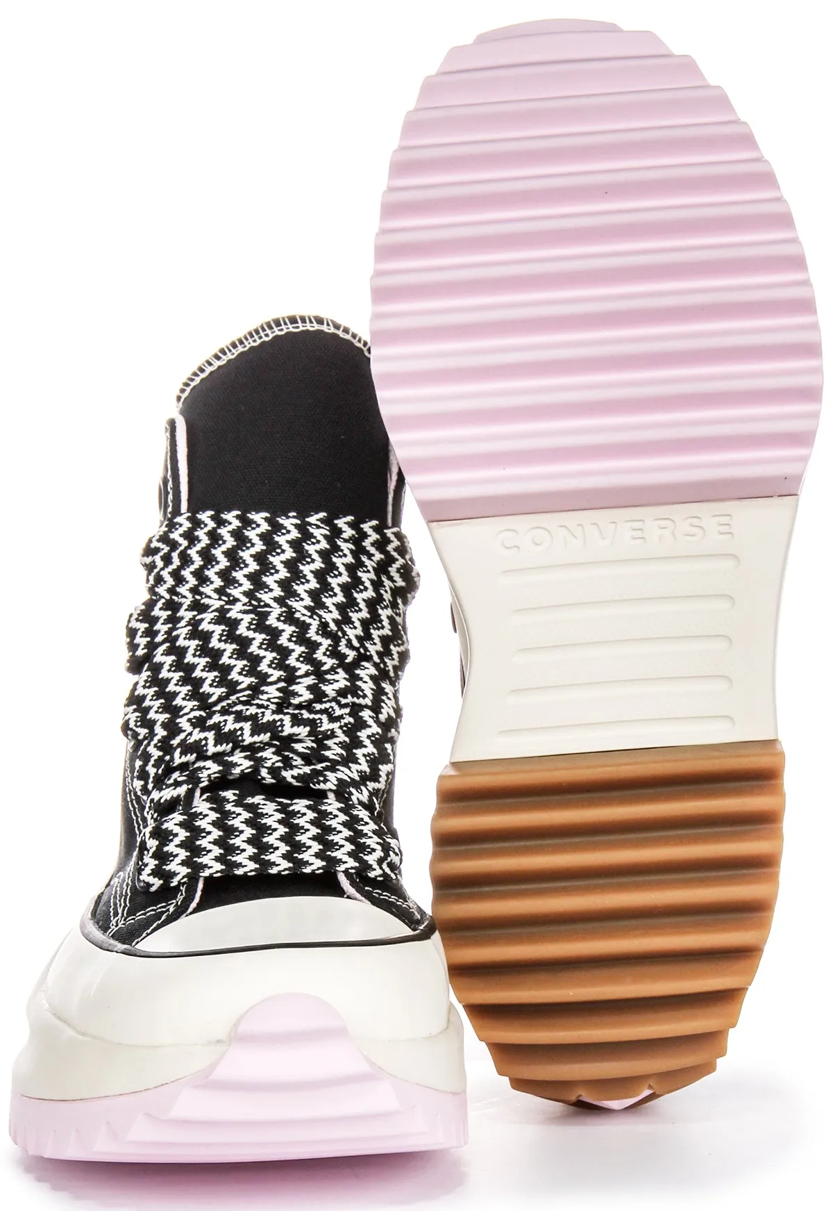 Converse Runstar Hike A10435C Schuhe in Schwarz-Rosa