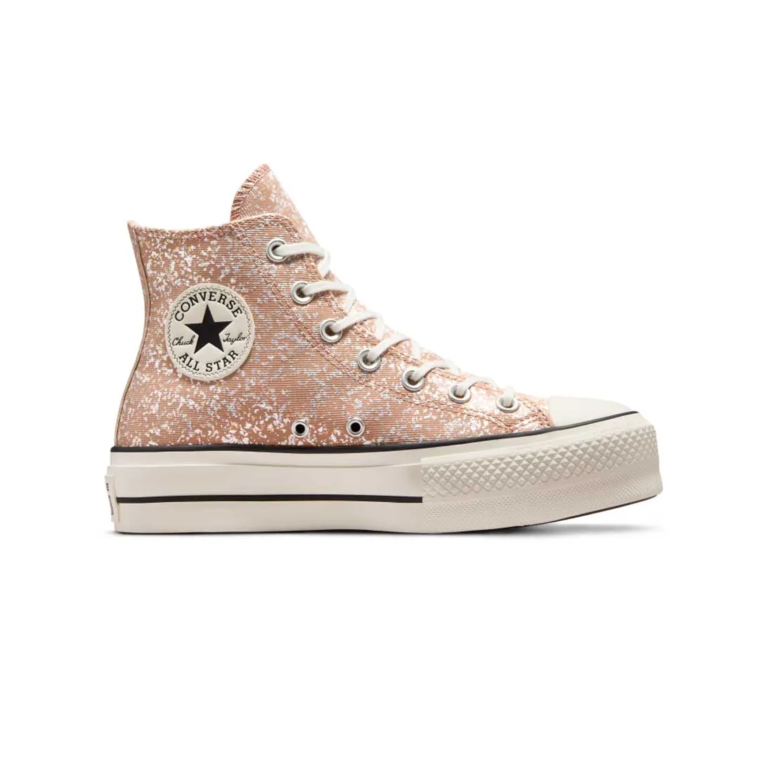 Converse - Damen Chuck Taylor All Star Lift Platform Glitzer High Top Schuhe (A09422C)