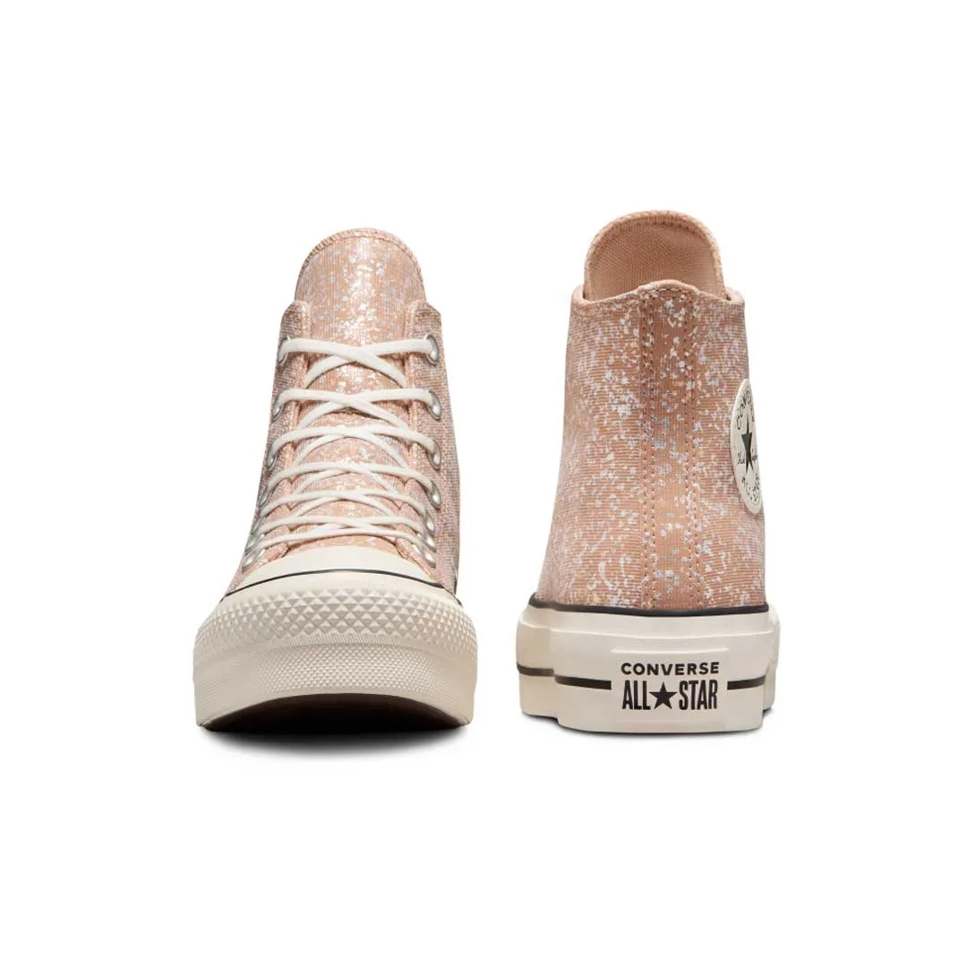 Converse - Damen Chuck Taylor All Star Lift Platform Glitzer High Top Schuhe (A09422C)
