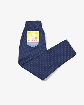 Cookman Chef Pants - Pin Stripe Navy