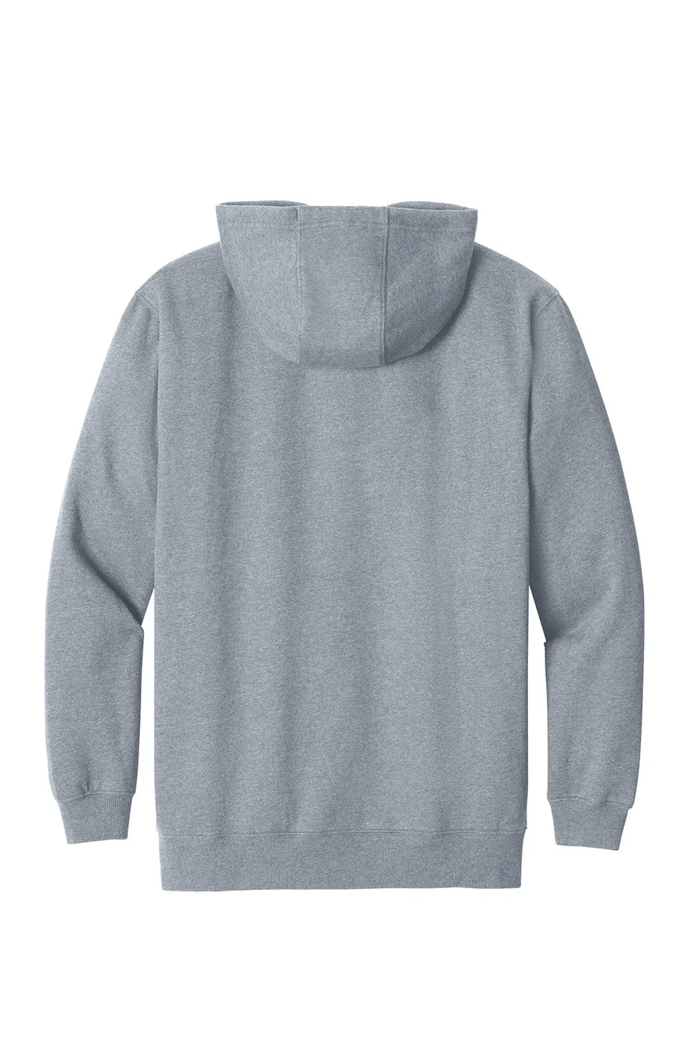 CornerStone Herren Tough Fleece Kapuzenpullover mit Kangaroo-Tasche - Heather Grey