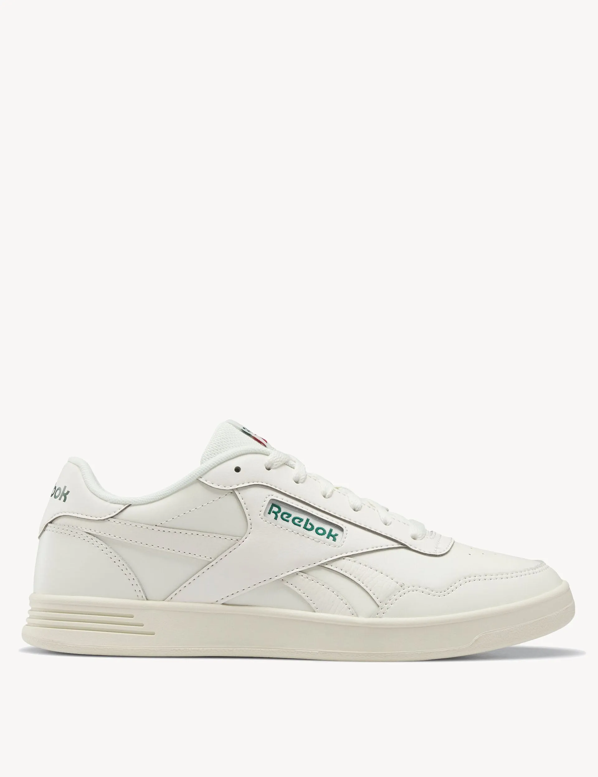 Court Advance Schuhe - Kreide/Dunkelgrün/Knallrot