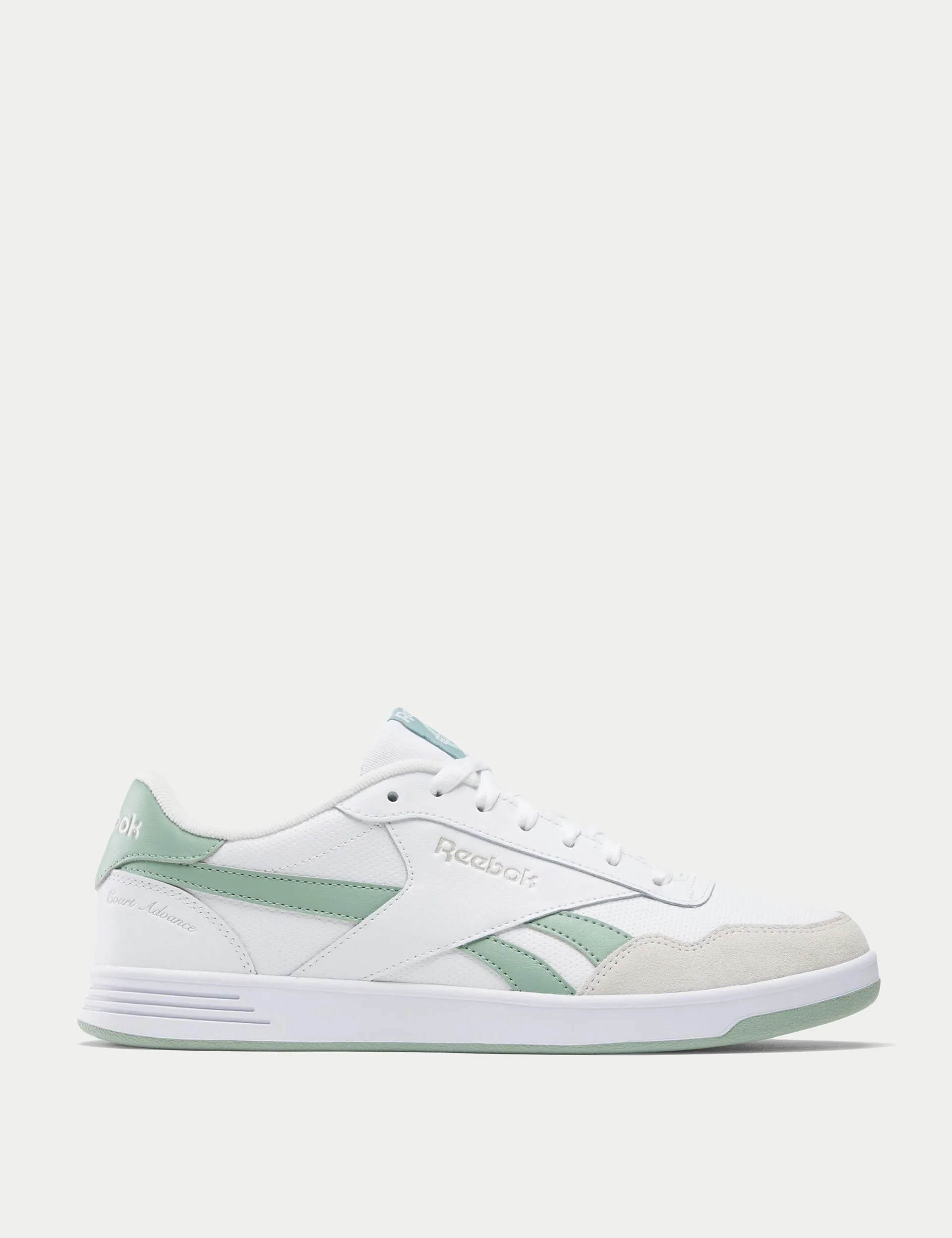 Court Advance Schuhe - Weiß/Hybrid Grün/Dezent Grau