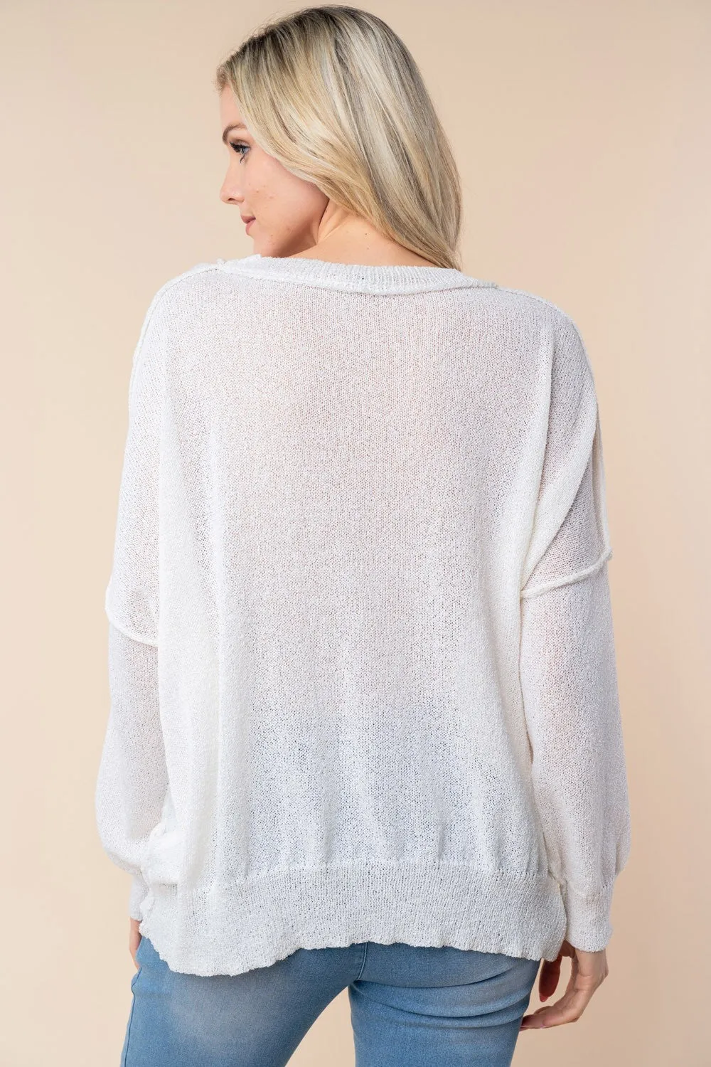 Gemütlicher Strickpullover in den USA - Endgültiger Verkauf