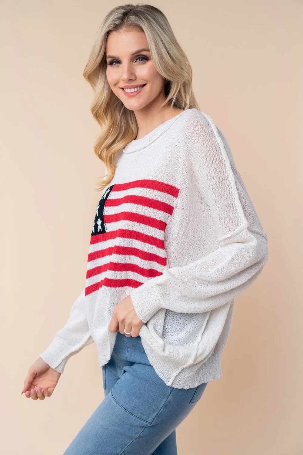 Gemütlicher Strickpullover in den USA - Endgültiger Verkauf