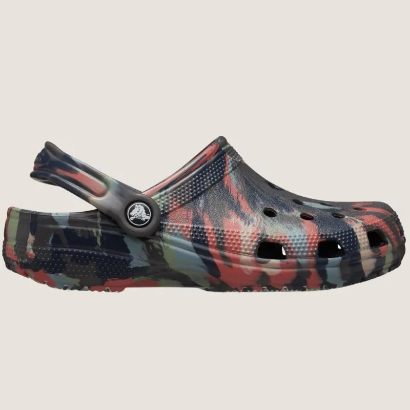 Crocs Classic Marmorierte Clogs_Crocs