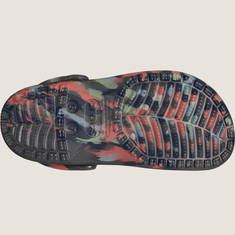 Crocs Classic Marmorierte Clogs_Crocs
