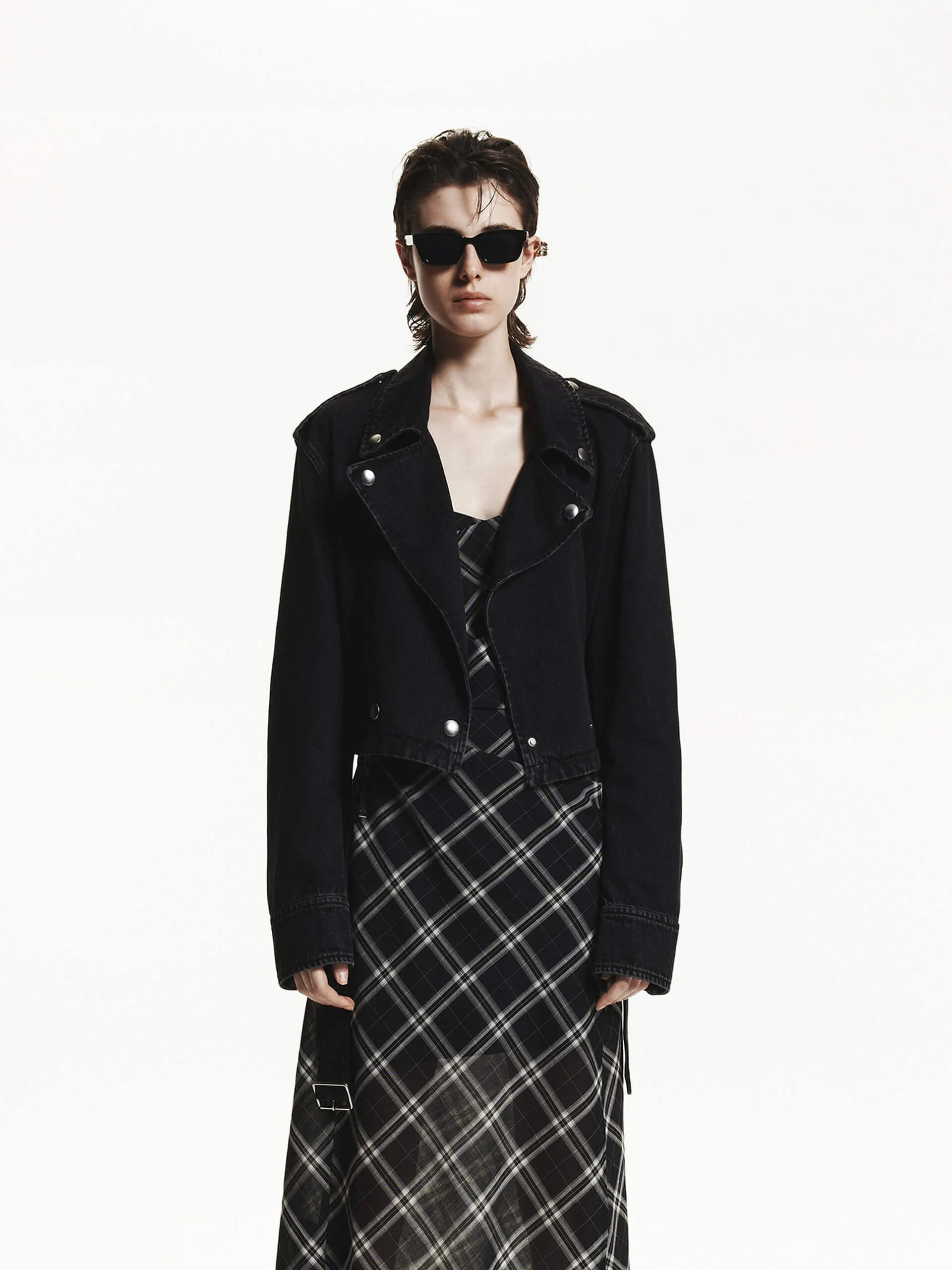 Vintage Jacket im Cropped Fit