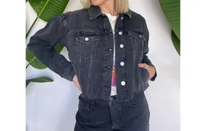 Denim Blythe Jacket In Schwarz