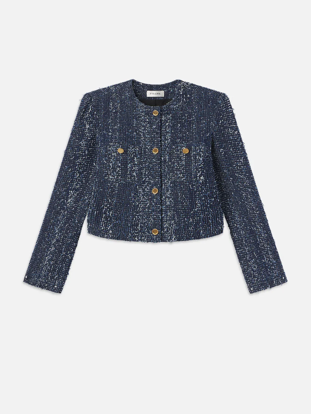 Denim Boucle Jacke -- Magie
