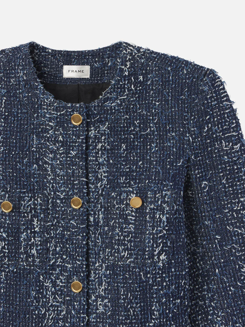 Denim Boucle Jacke -- Magie