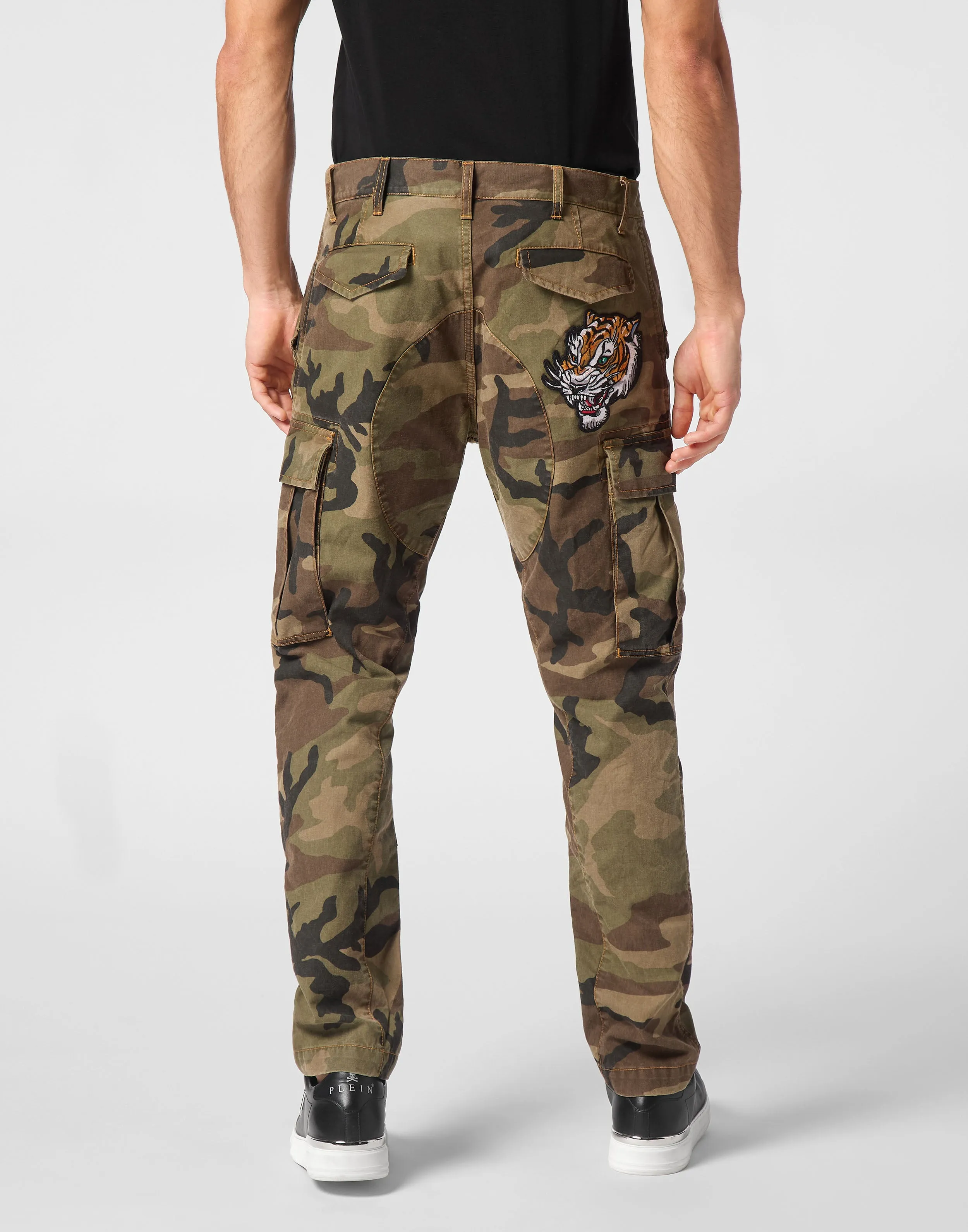Denim Cargo Hose Tarnung