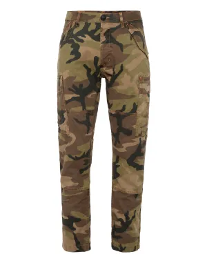 Denim Cargo Hose Tarnung