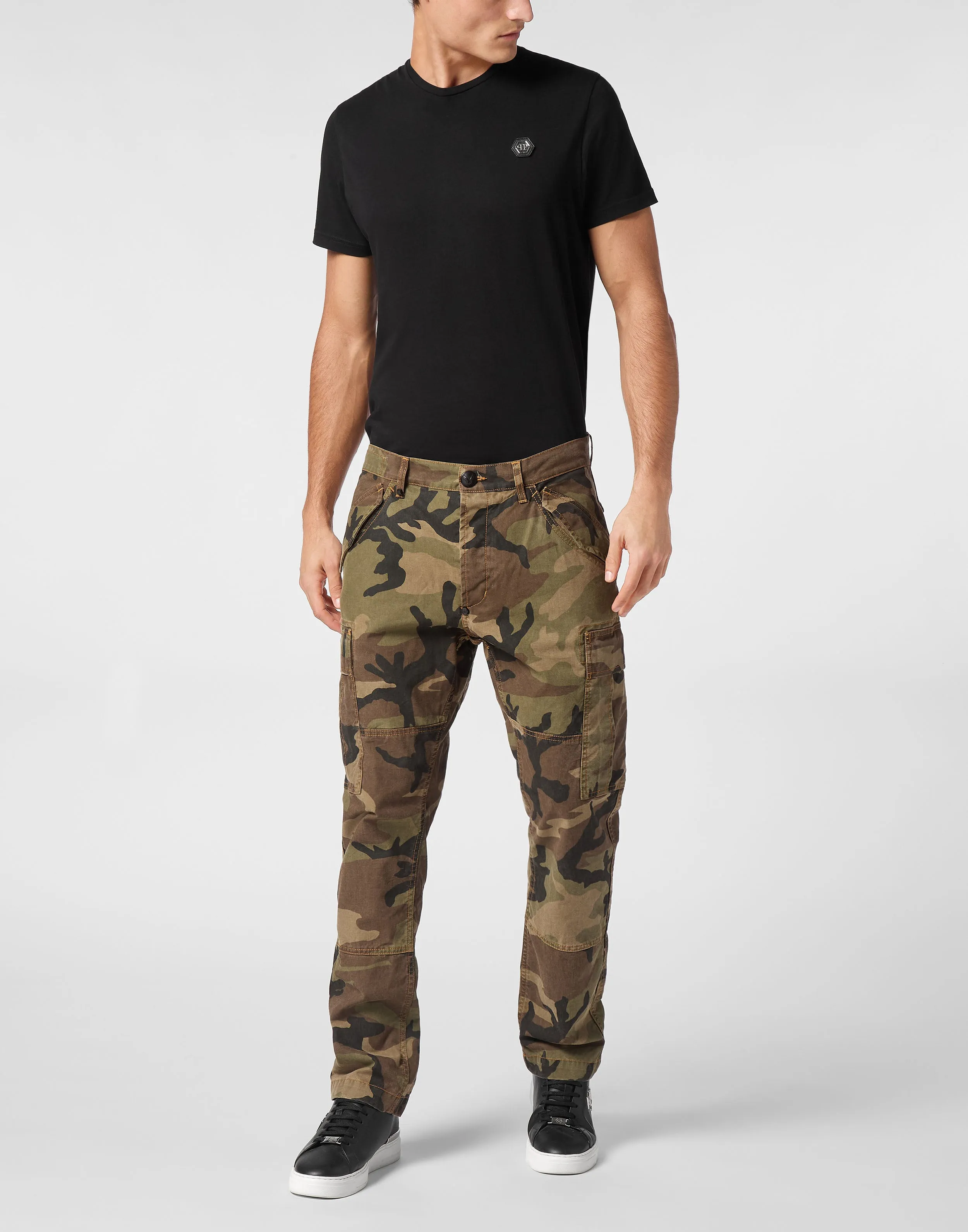 Denim Cargo Hose Tarnung