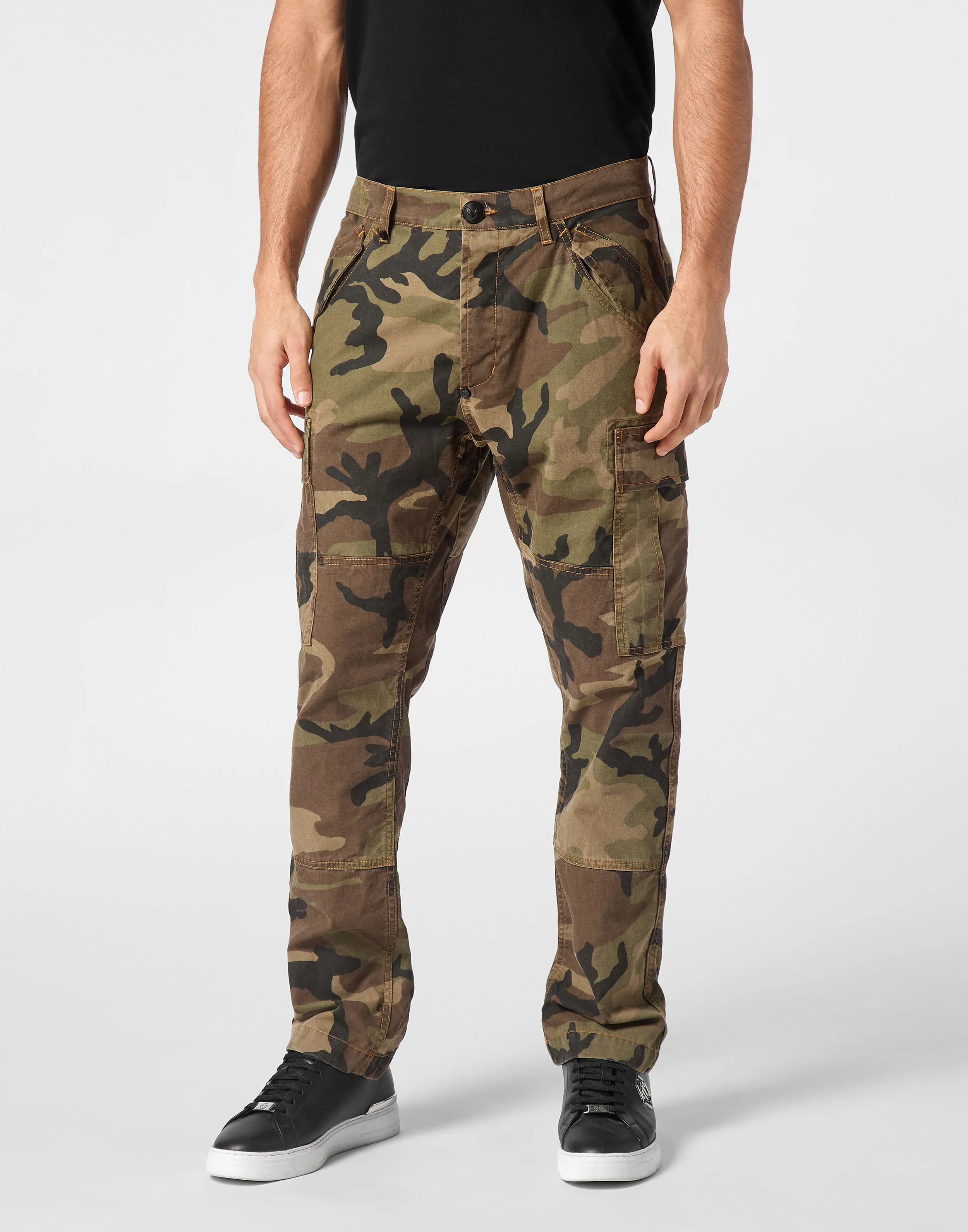 Denim Cargo Hose Tarnung