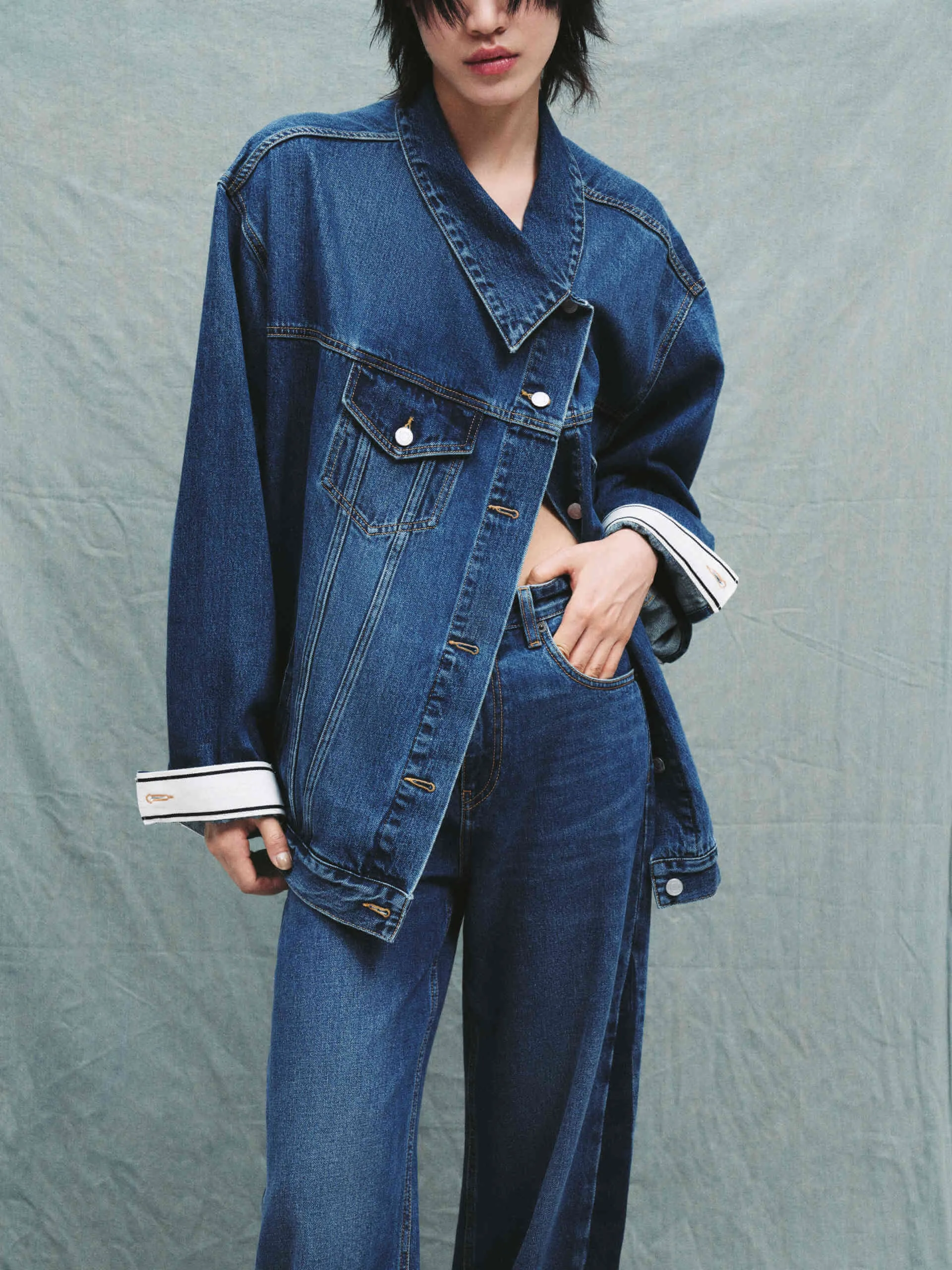 Denim Baumwolljacke