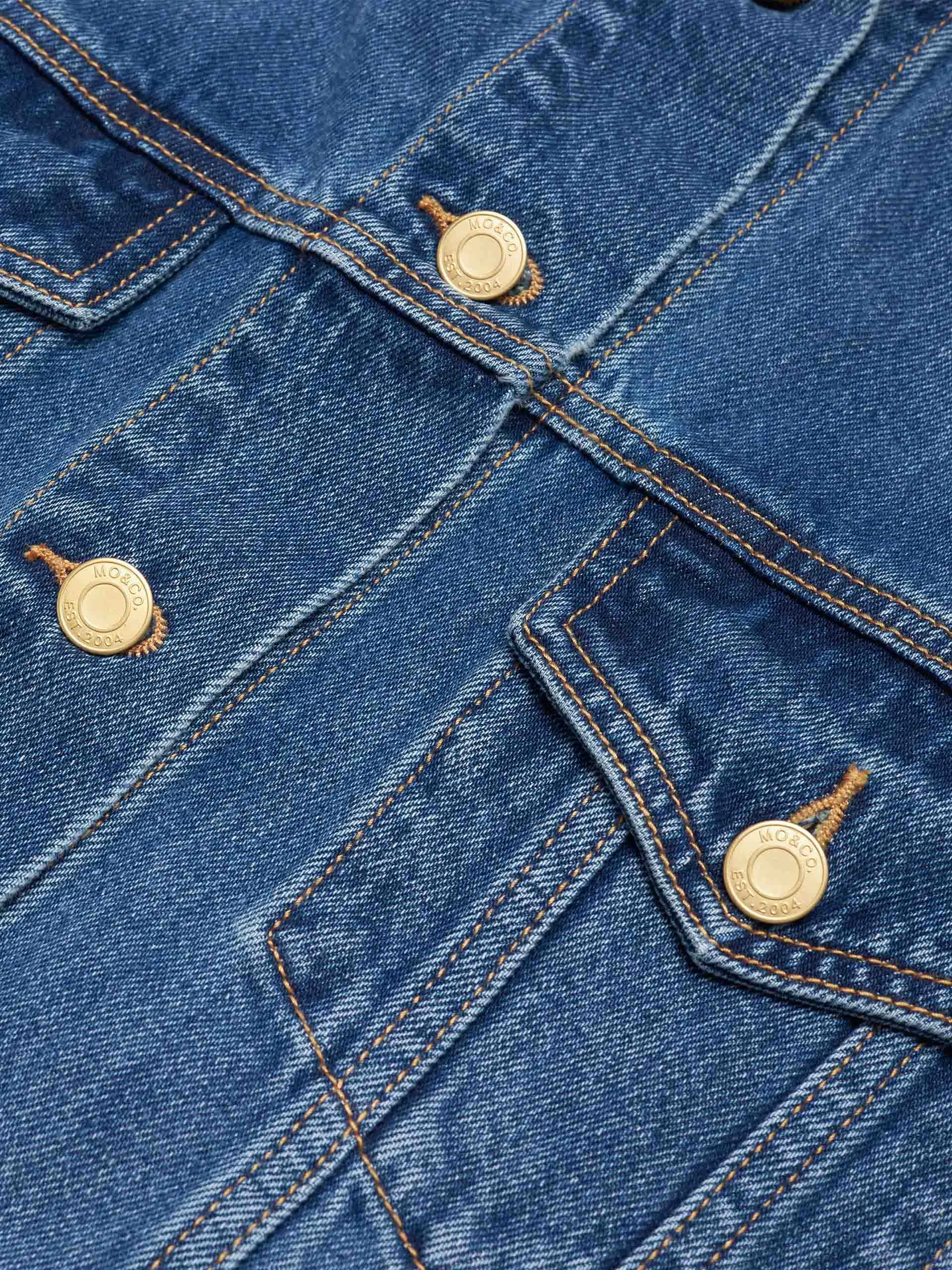 Denim Baumwolljacke