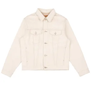 Denim Jacke - Vollständig natürliches Ecru Foxfibre® Selvedge