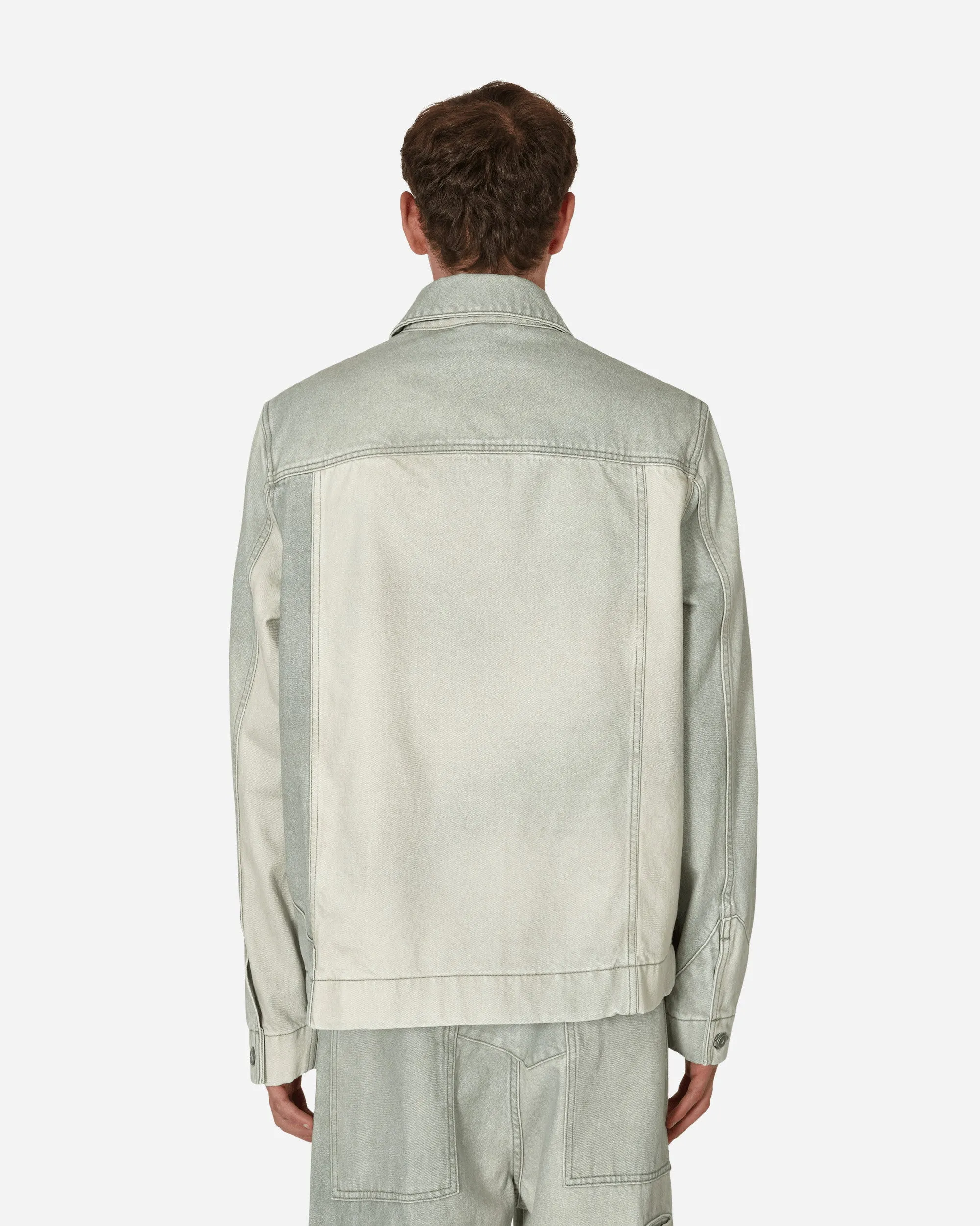 Denim Jacke Grün