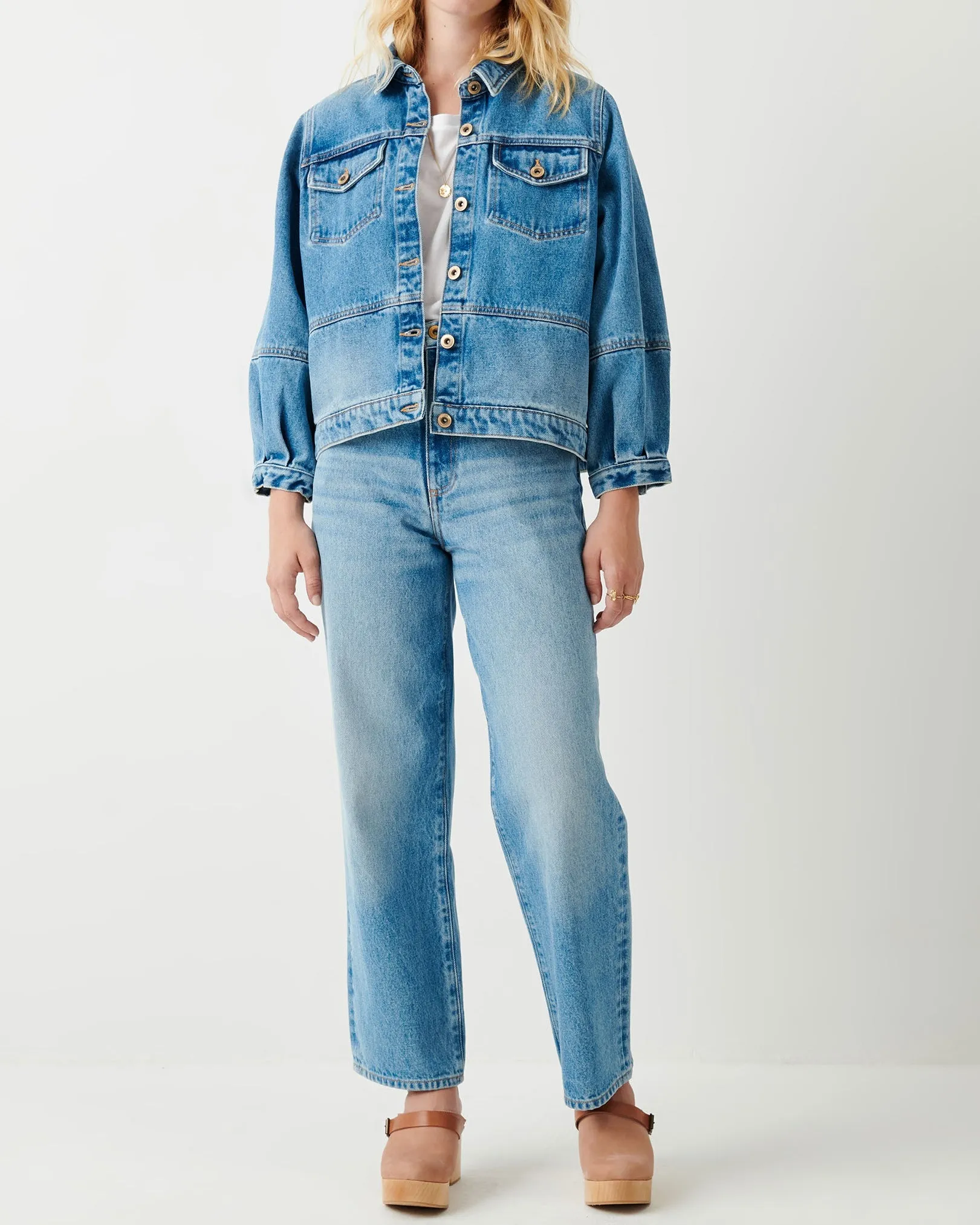 Denim Jacket Thelma Astral-Blau