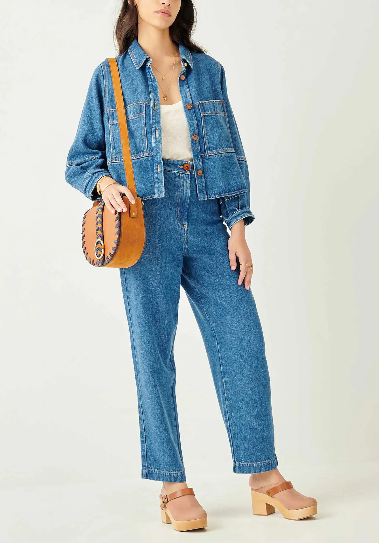 Denim Jacket Thelma Astral-Blau