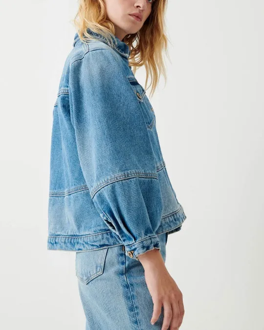 Denim Jacket Thelma Astral-Blau