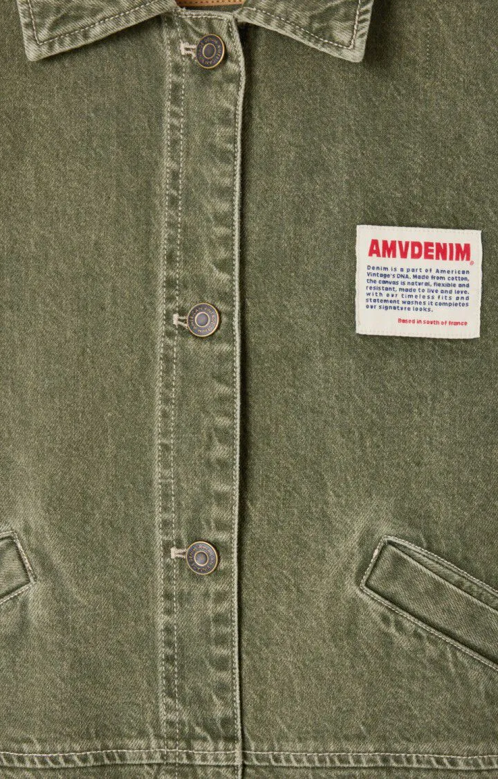 Denim Jacke Uza16a Olive