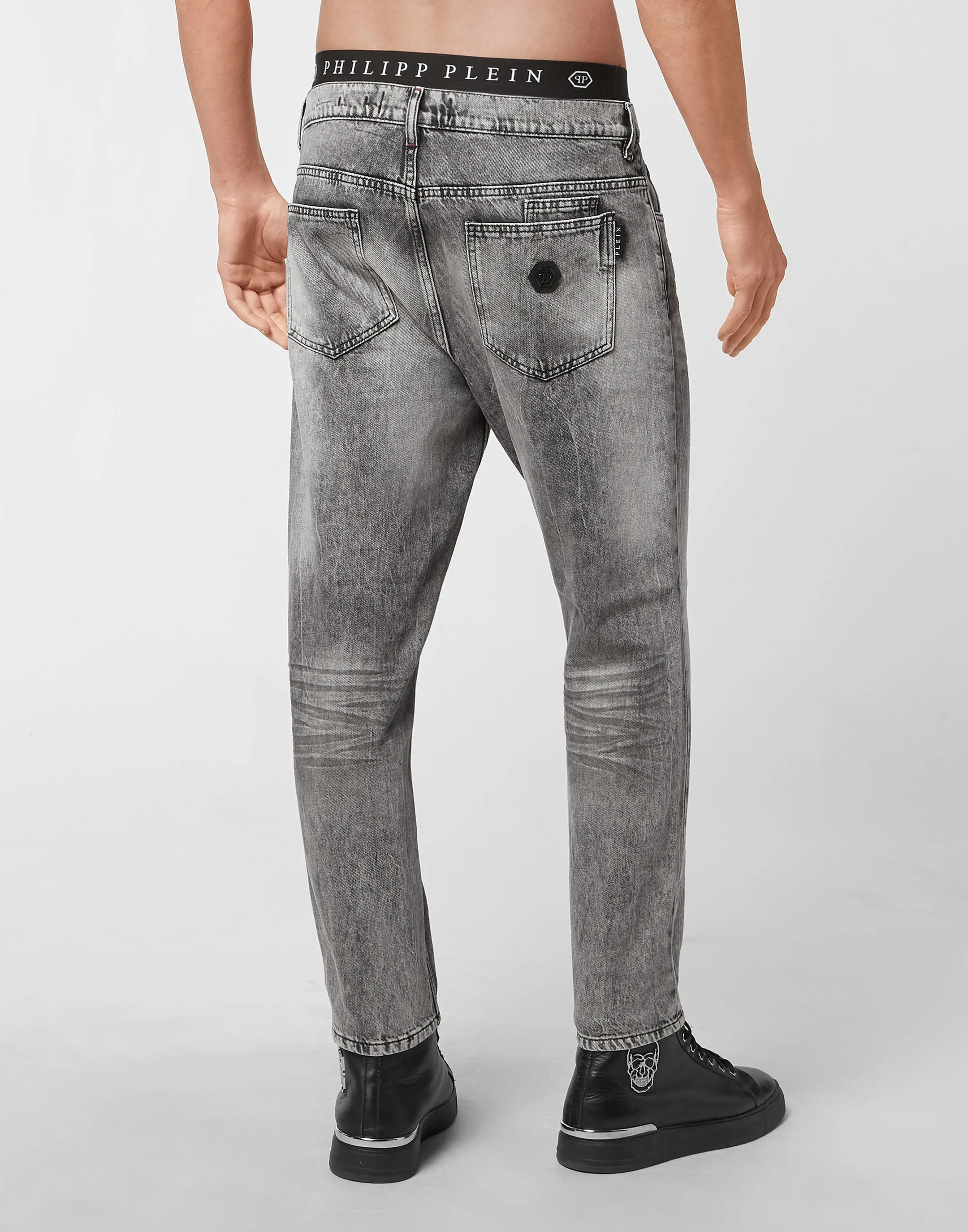 Denim-Hose Carrot Fit Iconic Plein