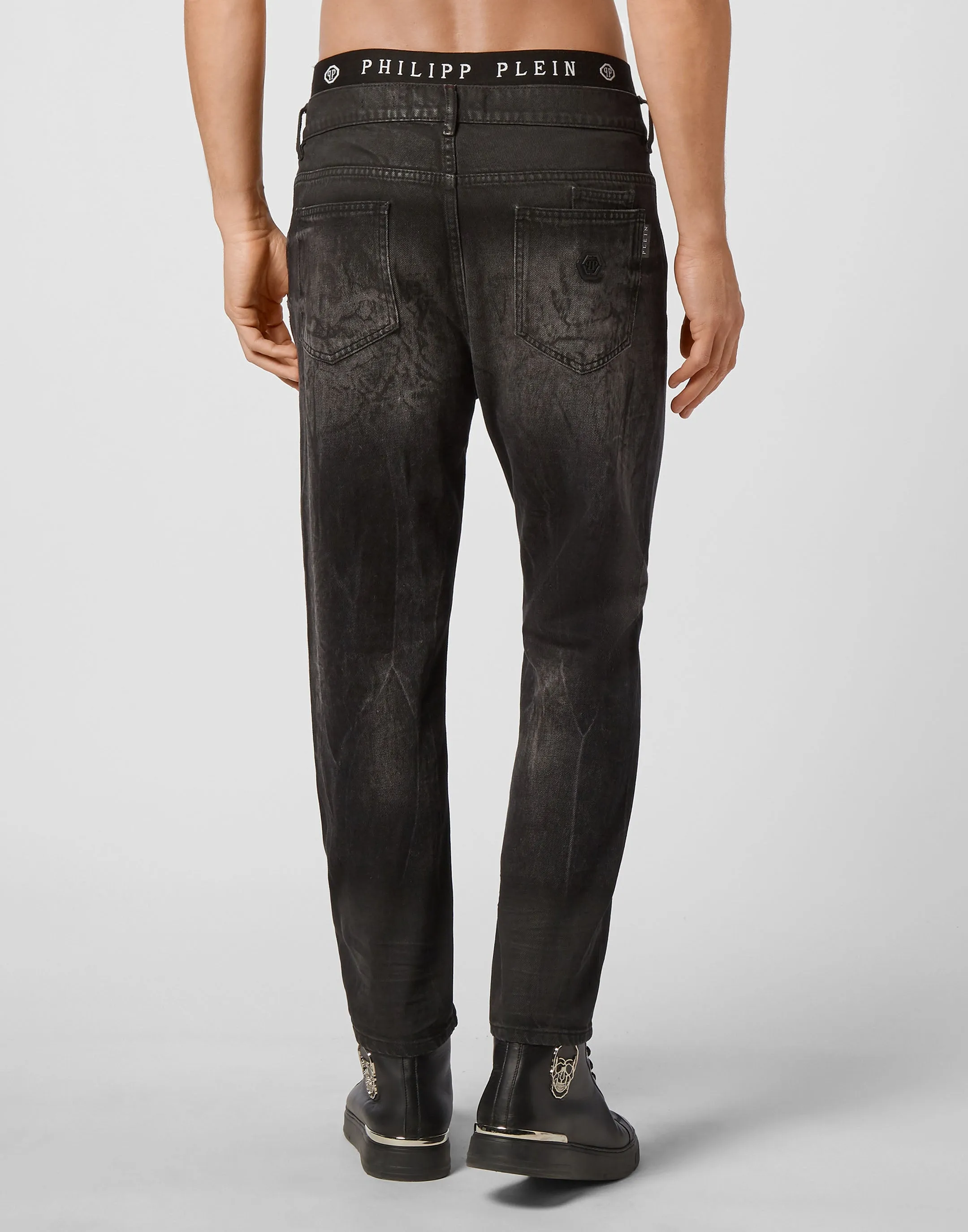 Denim-Hose Carrot Fit Iconic Plein