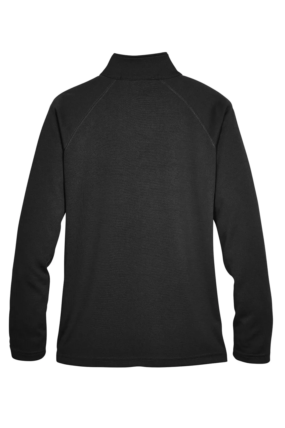 Devon & Jones Damen Compass Stretch Tech Feuchtigkeitstransportierender Reißverschluss-Sweatshirt mit Taschen - Schwarz