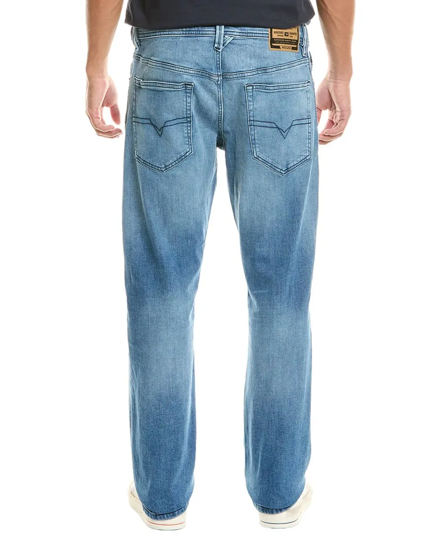 Diesel 1985 Larkee Hellblaue Gerade Jeans