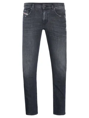 Diesel D-Strukt Dunkelgraue Slim Fit Denim Jeans