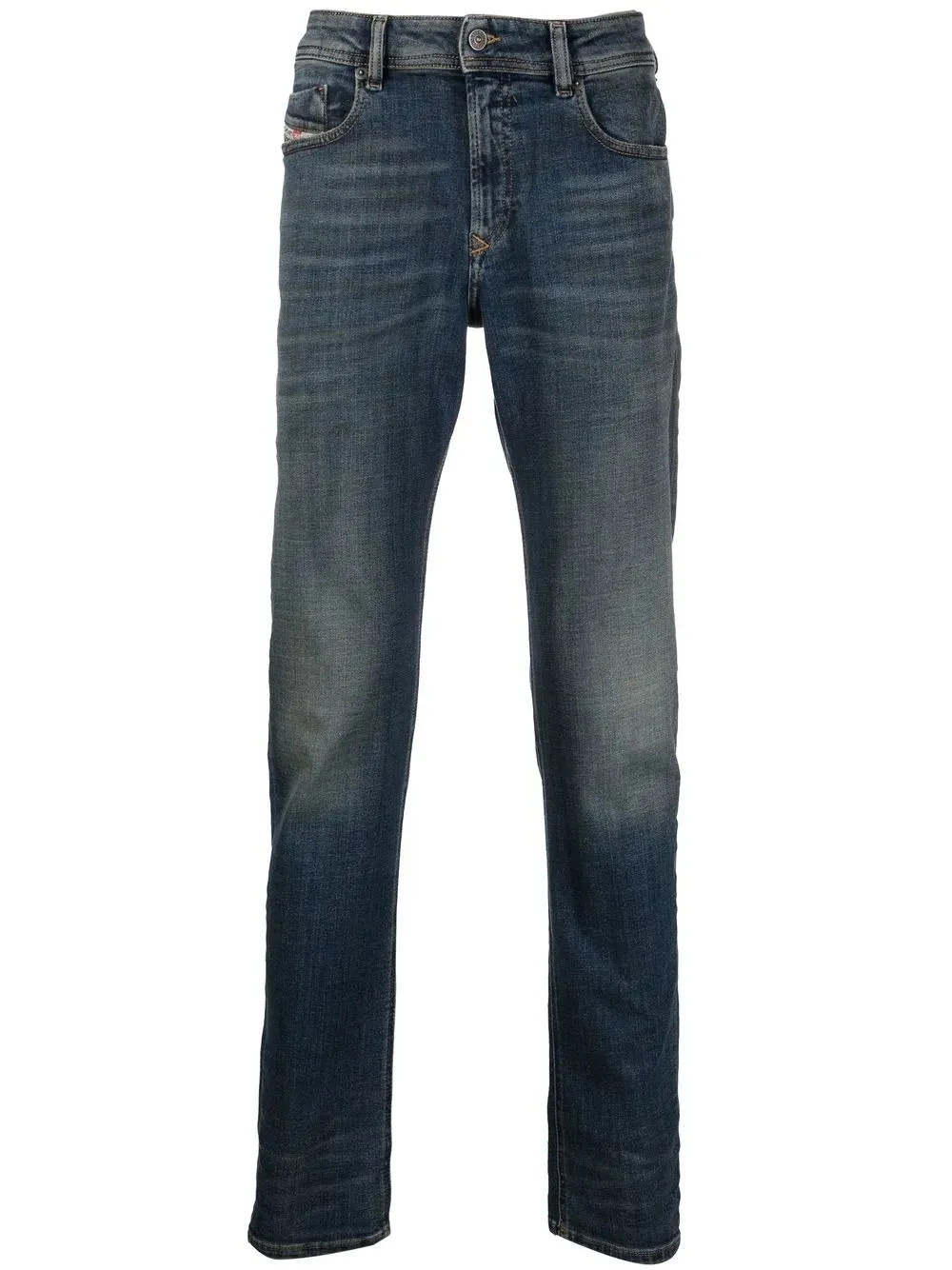 Diesel Sleenker Blaue Skinny Fit Denim Jeans