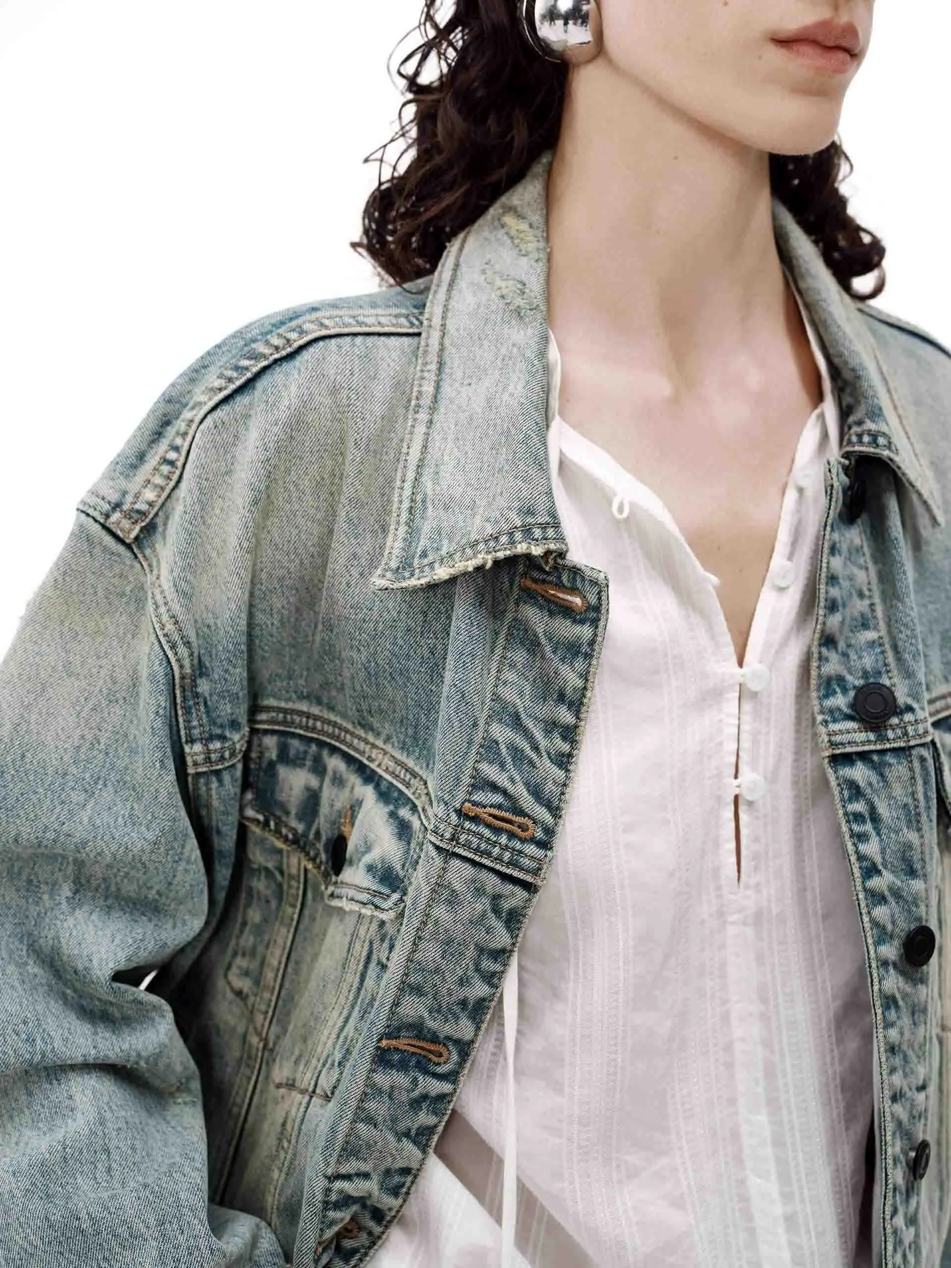 Vintage-Baumwolljacke