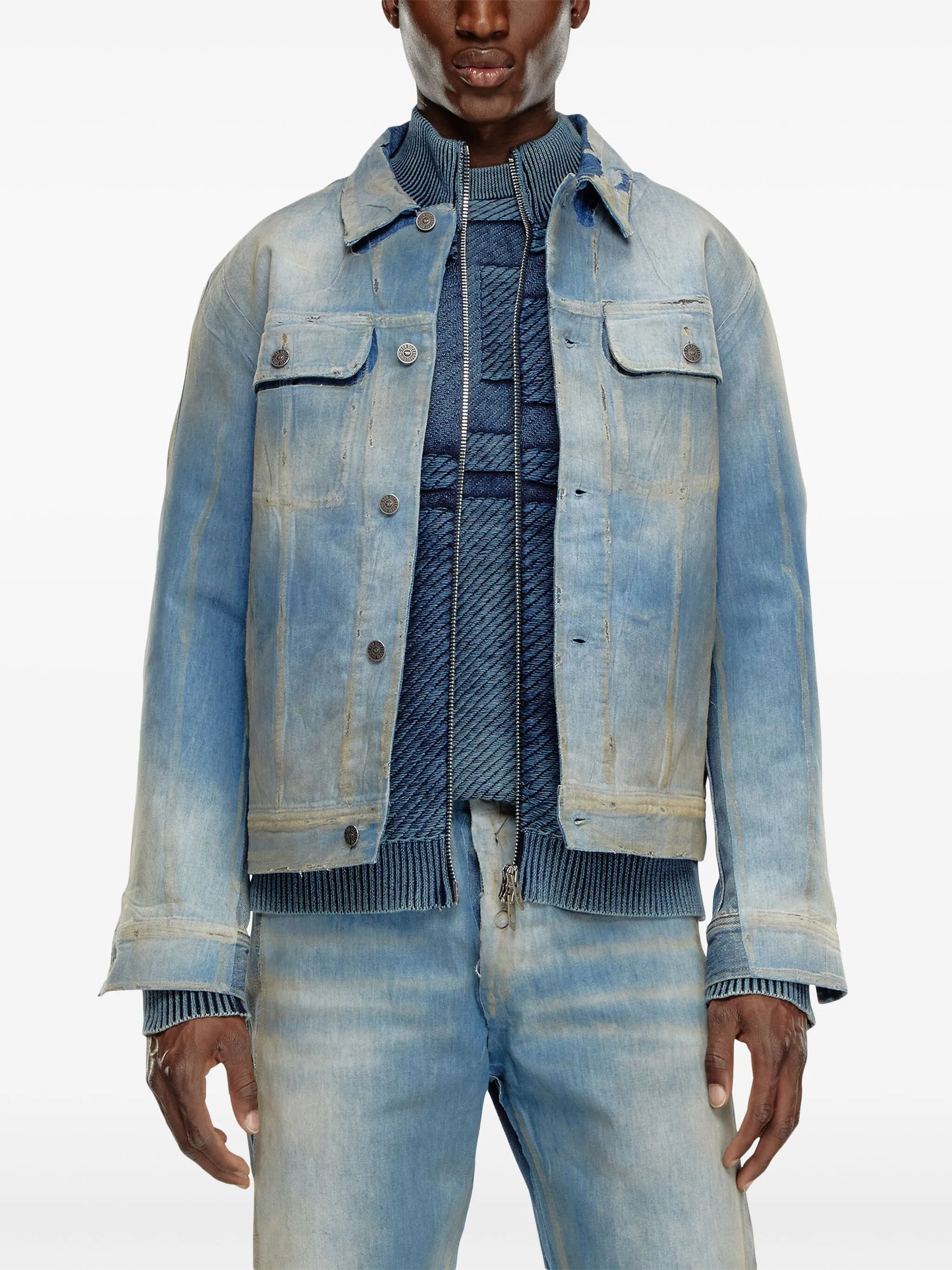 Vintage Denim Jacke