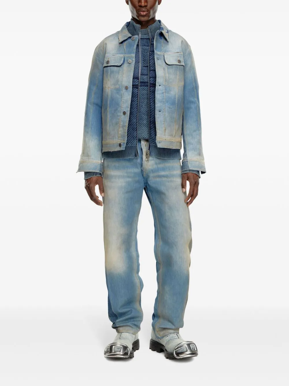 Vintage Denim Jacke