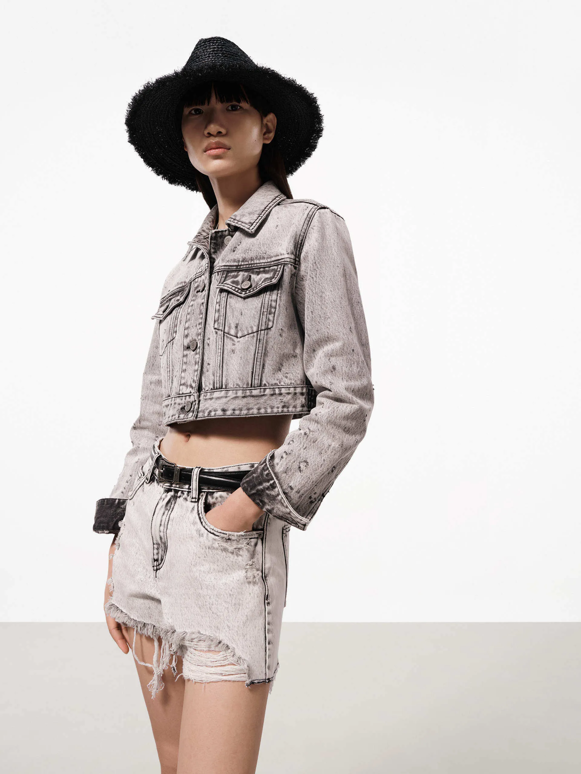 Vintage Denim Jacke