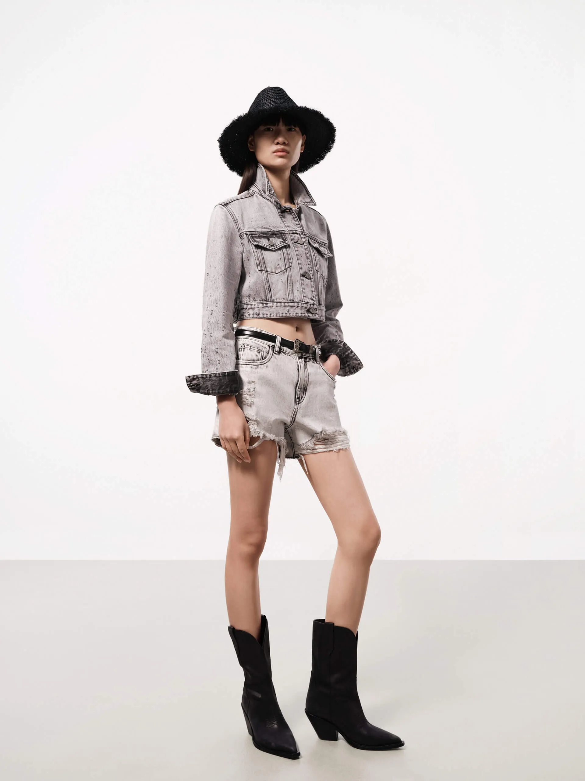 Vintage Denim Jacke