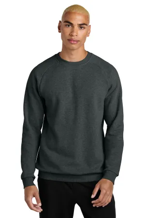 District Mens Cloud Fleece Crewneck Sweatshirt - Heather Charcoal Grey