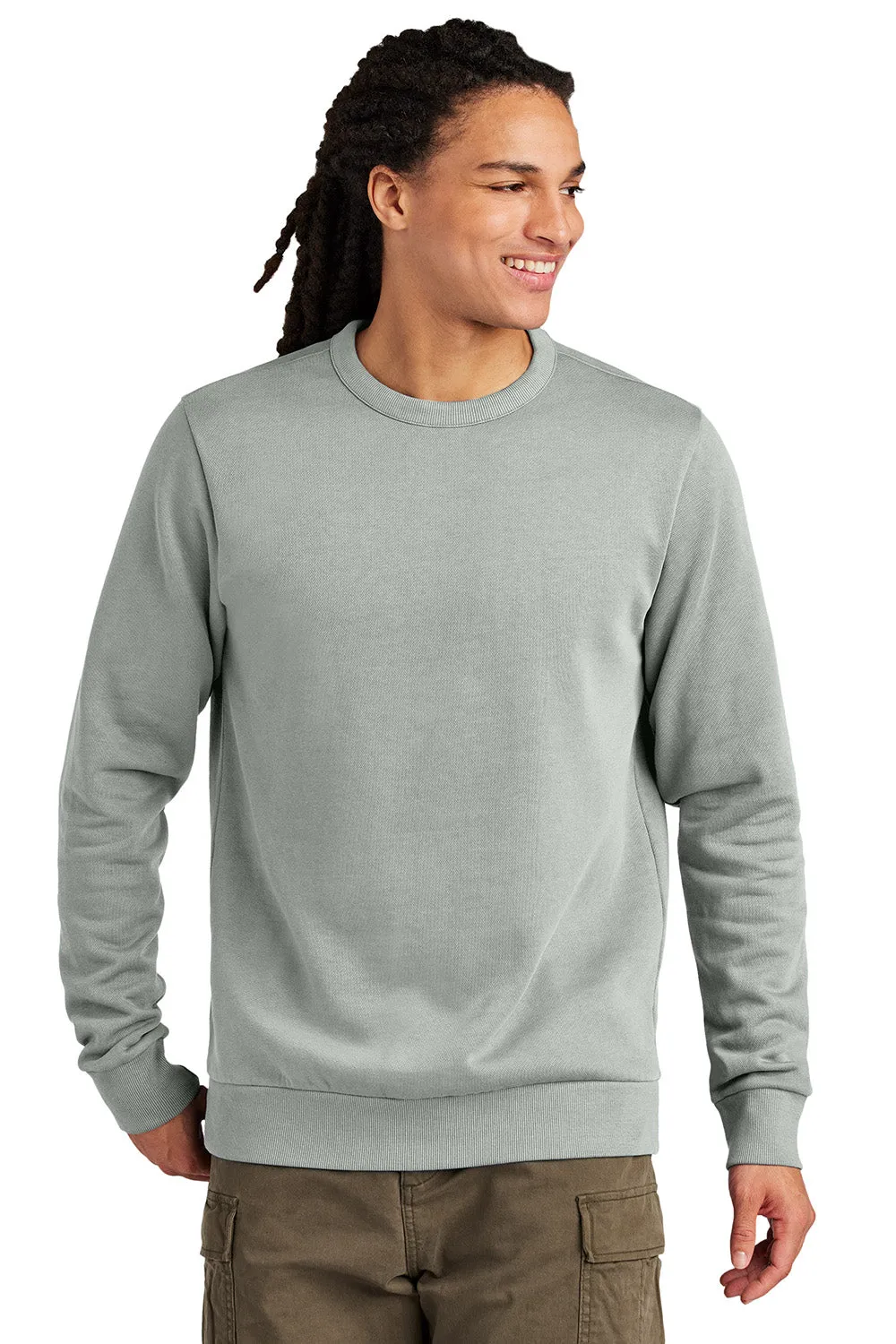 District Herren District Wash Fleece Pullover - Stürmisches Grau
