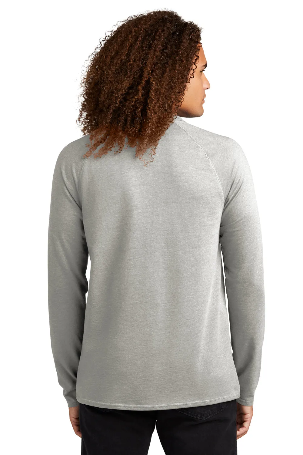 District Herren French Terry Crewneck Sweatshirt - Heather Hellgrau