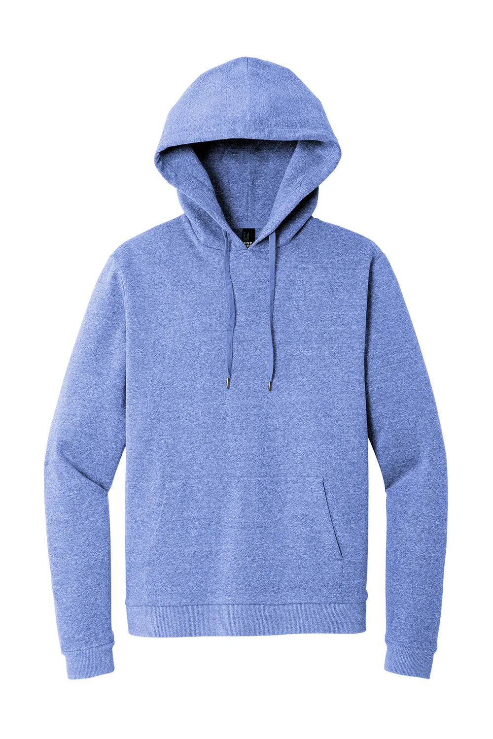 District Herren Perfektes Tri-Fleece Kapuzenpullover Hoodie mit Beuteltasche - Royal Blue Frost