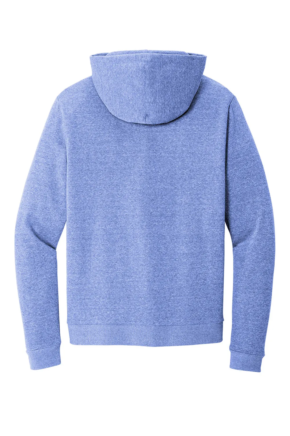 District Herren Perfektes Tri-Fleece Kapuzenpullover Hoodie mit Beuteltasche - Royal Blue Frost