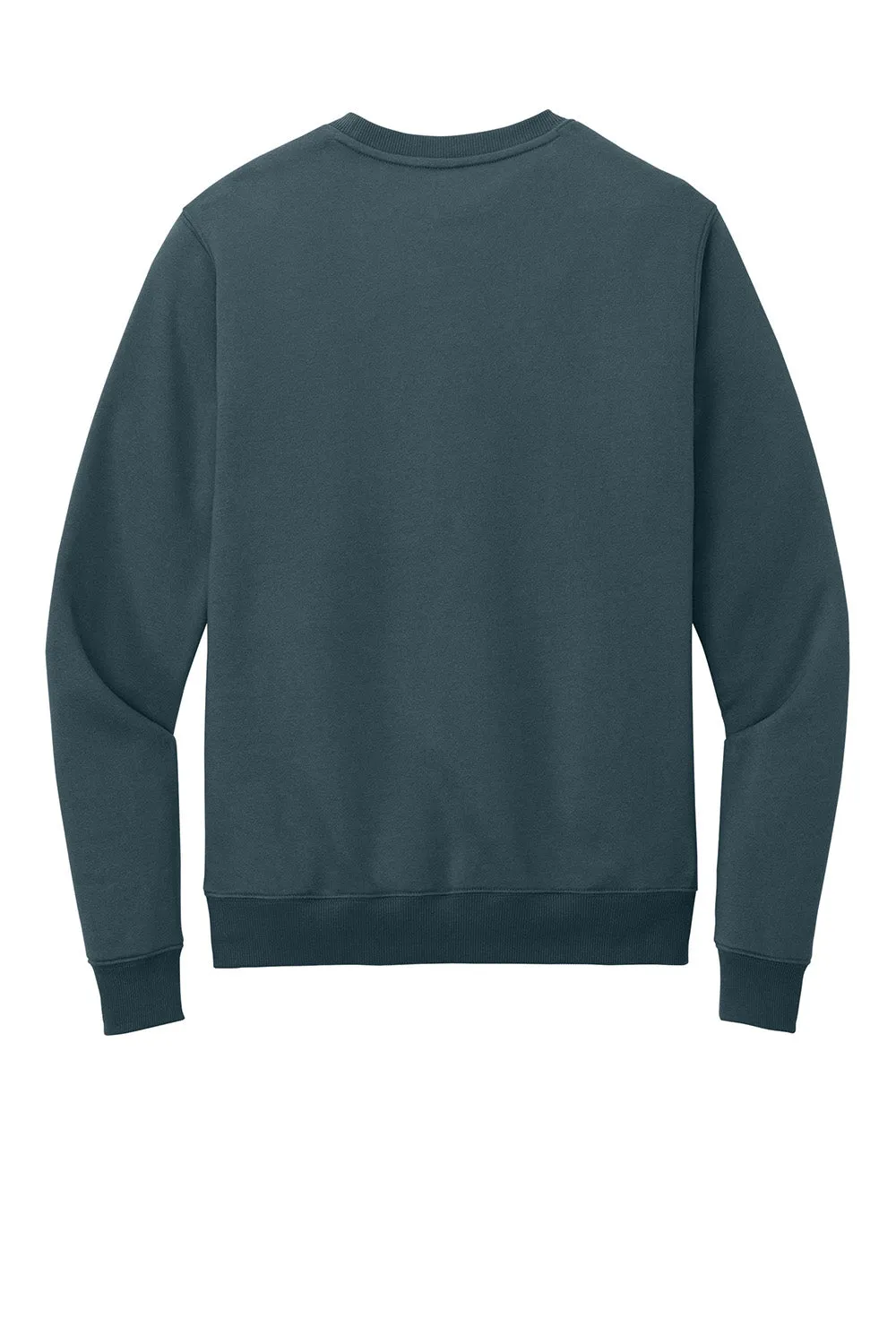 District Herren Perfektes Gewicht Fleece Pullover - Tiefes Stahlblau
